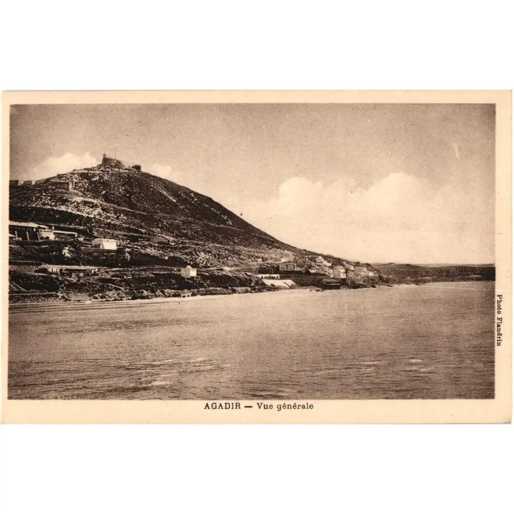 AGADIR Vue Générale Postcard - Picture 1 of 2